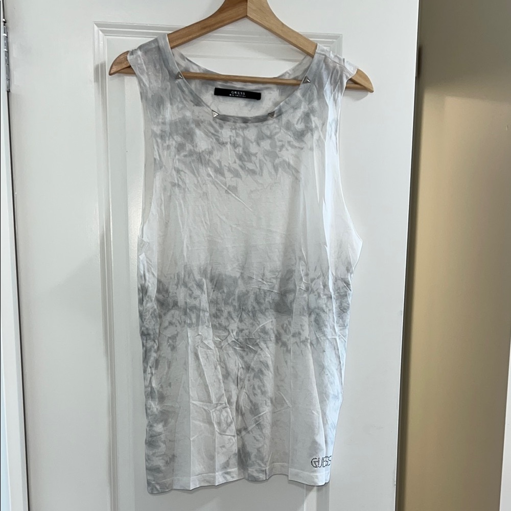 GUESS Women's Gray Tank Top